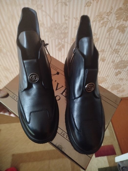 Ботинки осень натуральная кожа