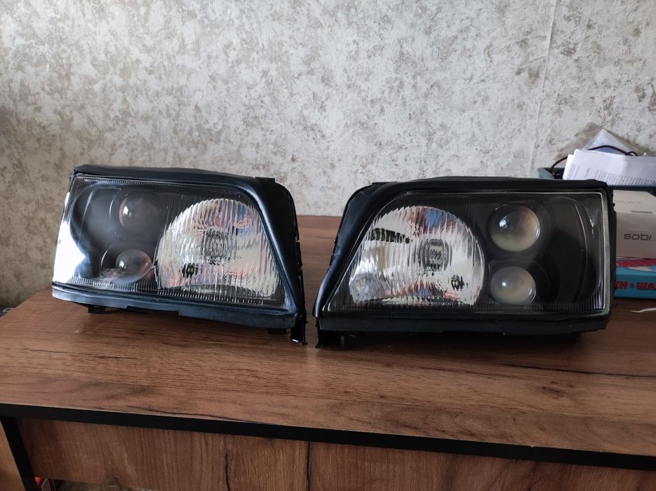 Продам фары Ауди а6с4 Biled HellaBlack