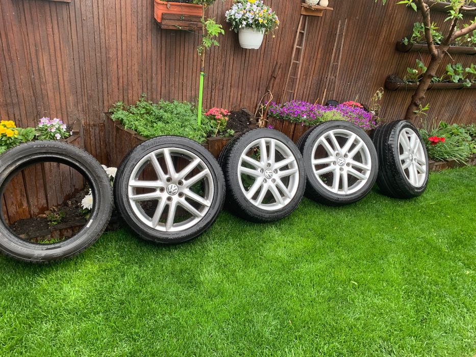 Vând roți pe 17(5x112)vw, Audi,Skoda