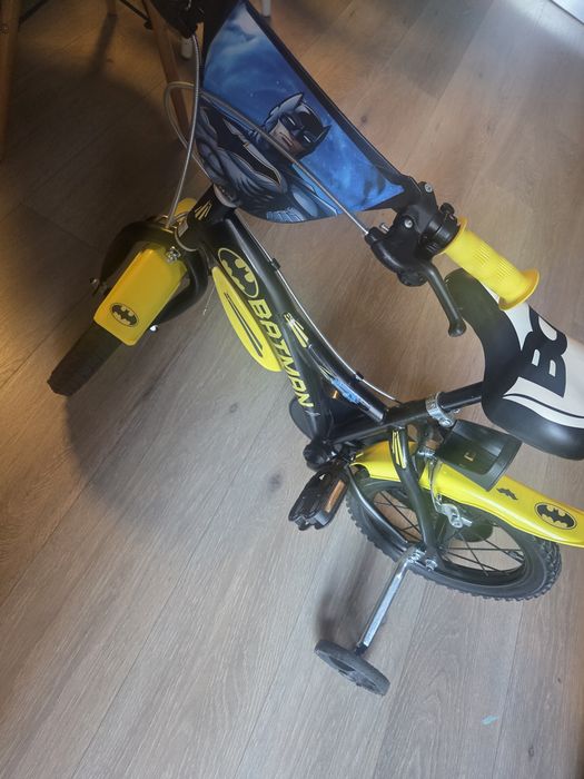Bicicleta copii 14" Batman DINO BIKES/cadou casca Batman