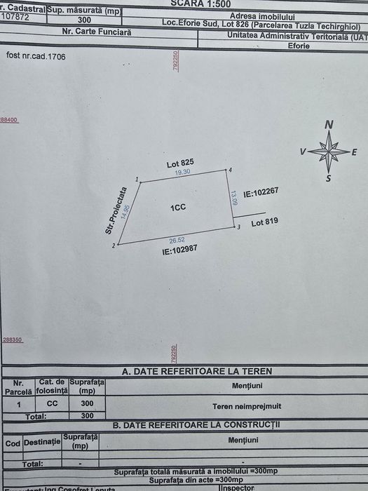 Vând Teren Eforie Sud