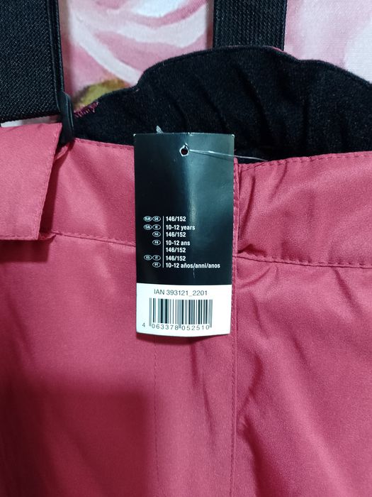 Pantaloni de schi pentru fete , vârstă 10-12 ani