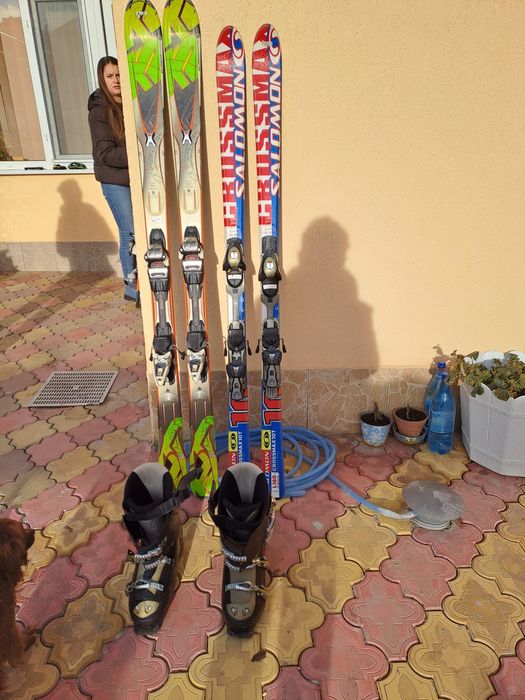 Ski Schiuri Razor 167 cm Salomon 160 cm clapari 43