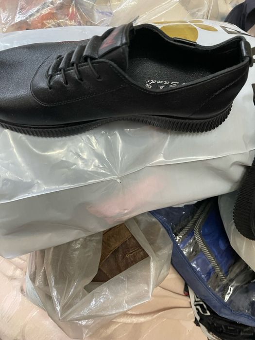 Туфли прессованная кожа 40 размер