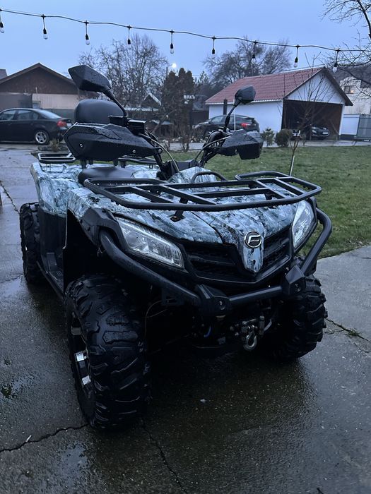 Vând ATV CF MOTO 450L 4X4 Inmatriculat Nr Negru