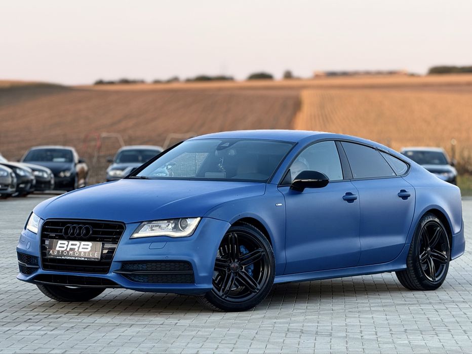 • Audi A7 2012 3.0 Quattro 300 cp / S-line / Evacuare inox cu clapetă / Parc Auto • RATE • Garanție •