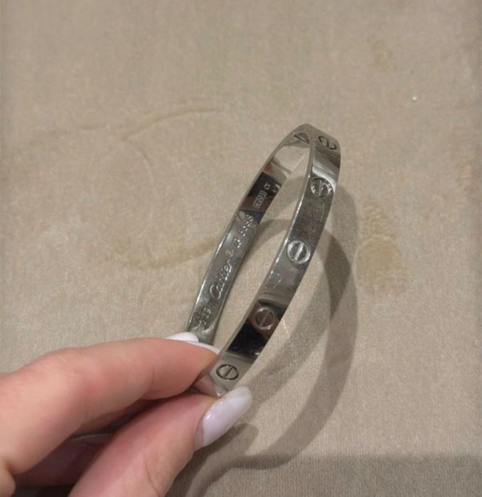 Bratara argint Cartier