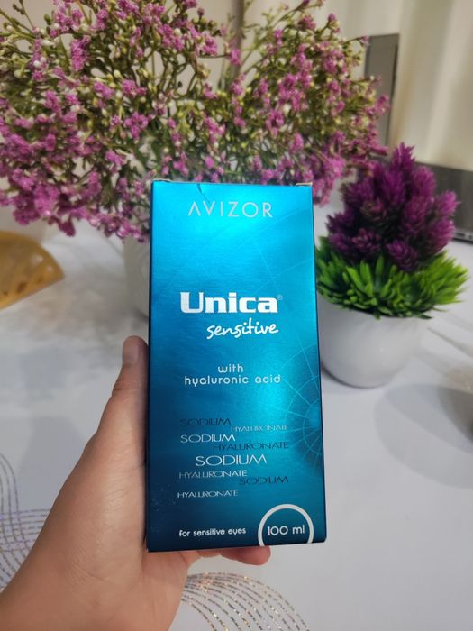 раствор для линз Unica новый