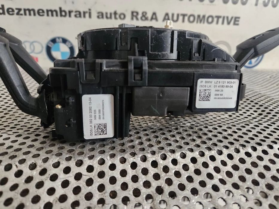 Ansamblu Banda Spira Spirala Volan SZL Maneta Stergatoare Semnalizare Bmw E81 E87 E91 Cod
