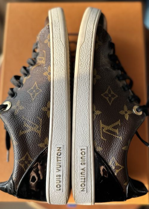 Кожаные кеды Louis Vuitton