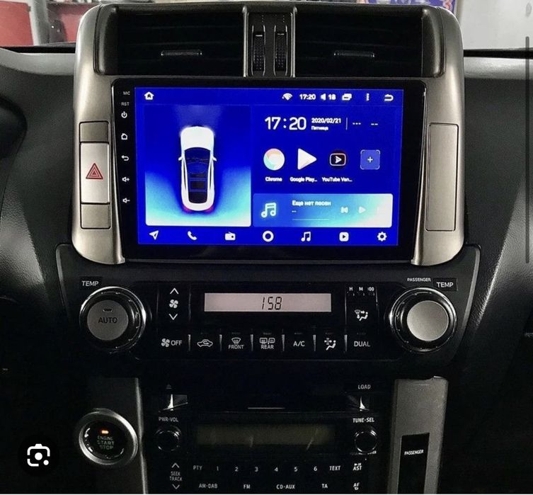 Toyota Prado 150 Прадо Андроид магнитола магнитафон