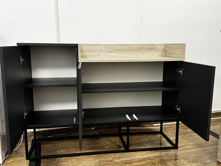 Vand Comoda moderna culoare gri antracit