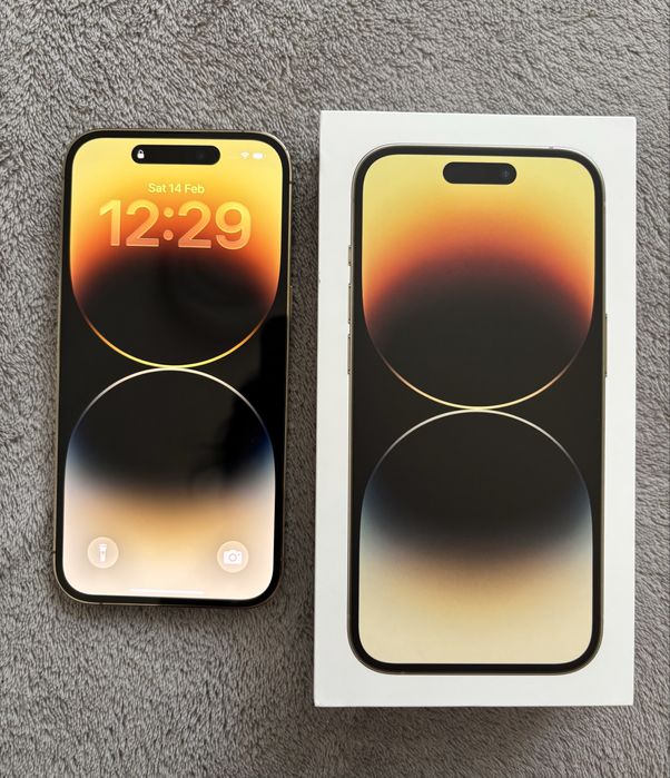 iPhone 14 Pro, Gold, 128GB, 84% Battery Health