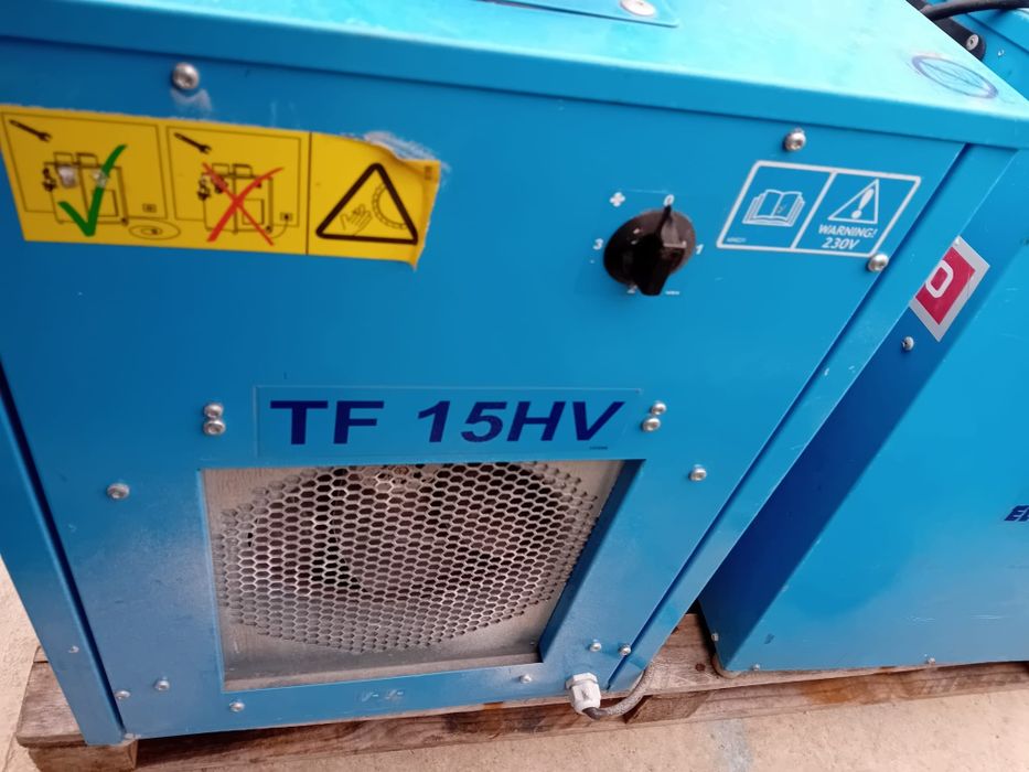 Aeroterme cu agent termic si robineți cu reglaj colonă