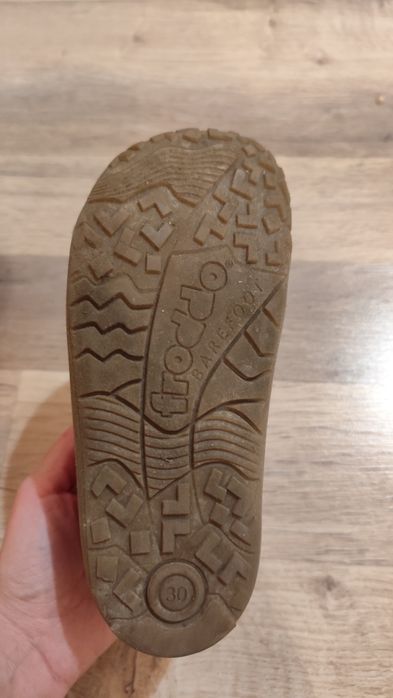 Ghete Froddo barefoot copii mărime 30 roșu