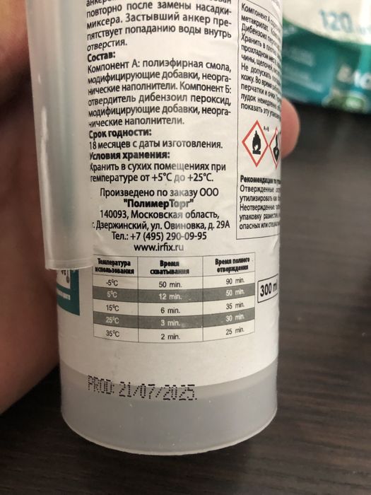 Химический анкер