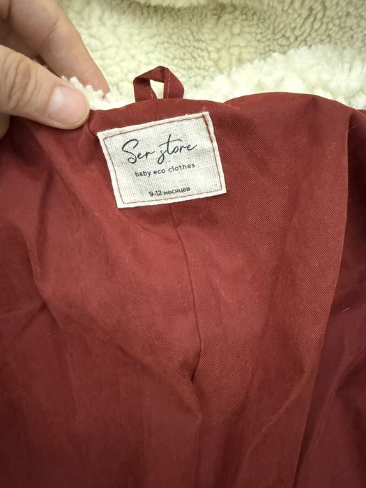 Продаю зимний детский комбинезон 74см