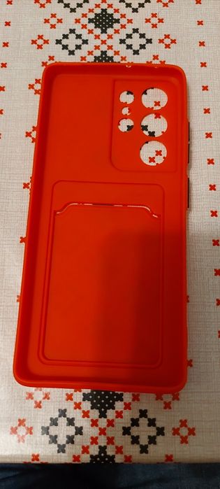 Samsung Galaxy S23 Ultra - кейс, червен