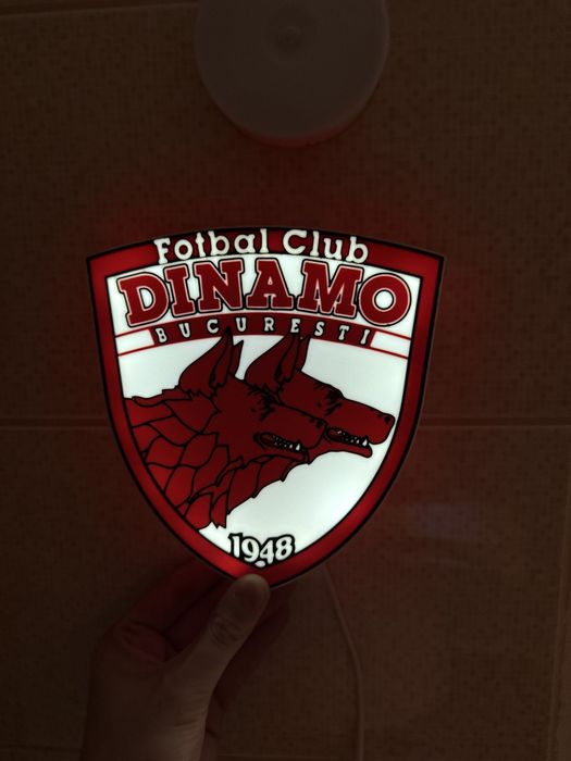 LampaLed Romania Dinamo/Steaua/Liverpool/Real/Barca/Rapid