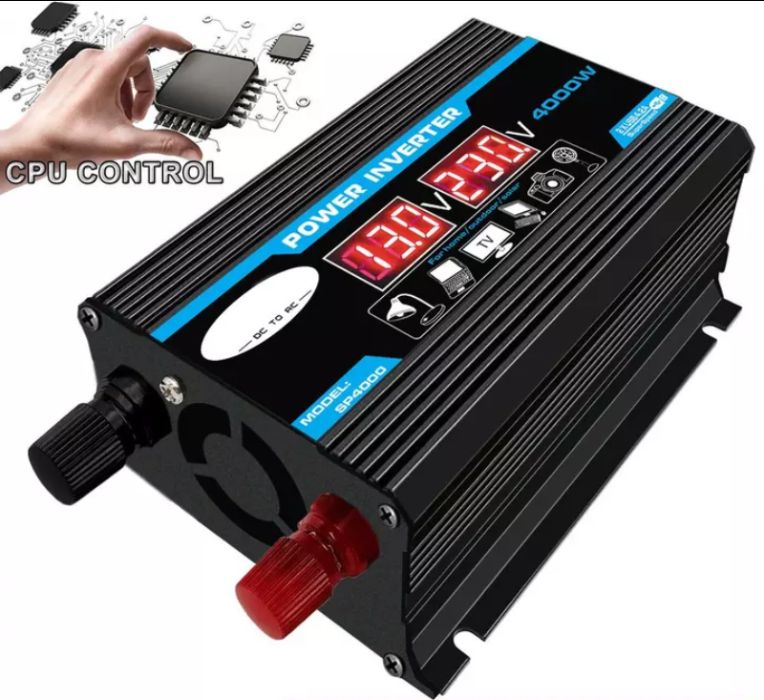 4000W ВИСОКОКАЧЕСТВЕН надежден инвертор 12-> 220V със защити