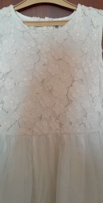 Детская белая платья