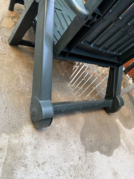 Vand scaun de plaja, material plastic