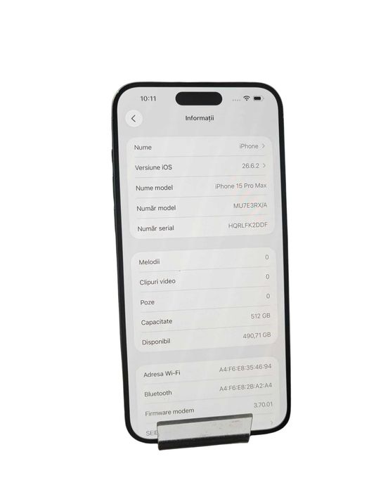 Iphone 15 Pro Max 512Gb / Amanet Cashbook Braila Piata Mare