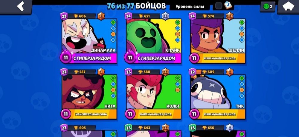 Аккаунт Браво Старс