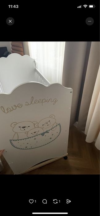 Продам манеж кровать