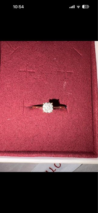 Inel cu diamante Teilor