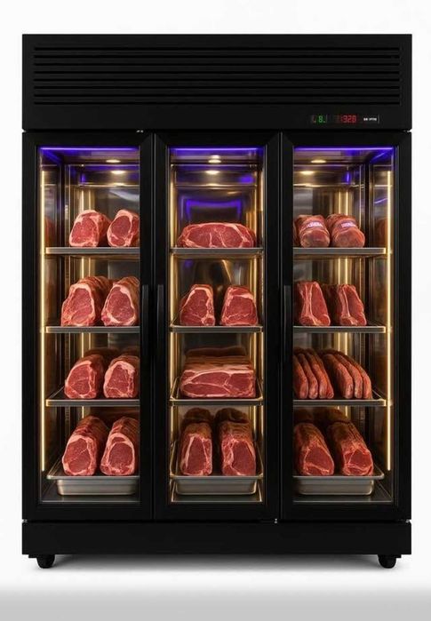 Vitrină frigorifică maturare carne cu umiditate controlată