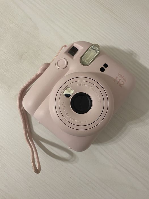 Оригинальный Фотоаппарат Розовый Instax Mini 12