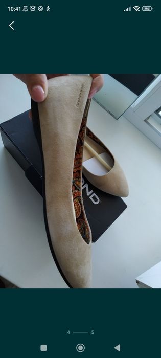 Продам балетки нат замша