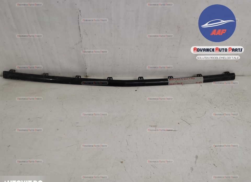 Хромиран Орнамент Предна Броня оригинален Мерцедес-Бенц / Mercedes-Ben