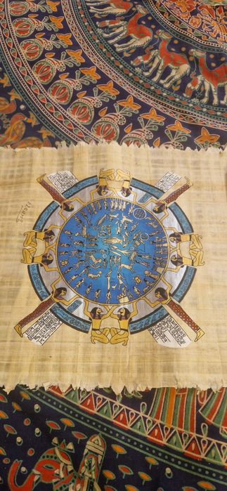 Papirus Egiptean - alegorie 22X32cm