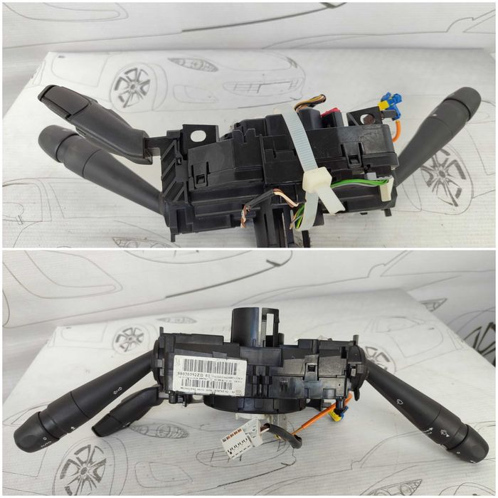 Ansamblu manete comenzi volan + spiră Peugeot 208 I 98030392ZD 2013 / [2012-2019] / (5B3)