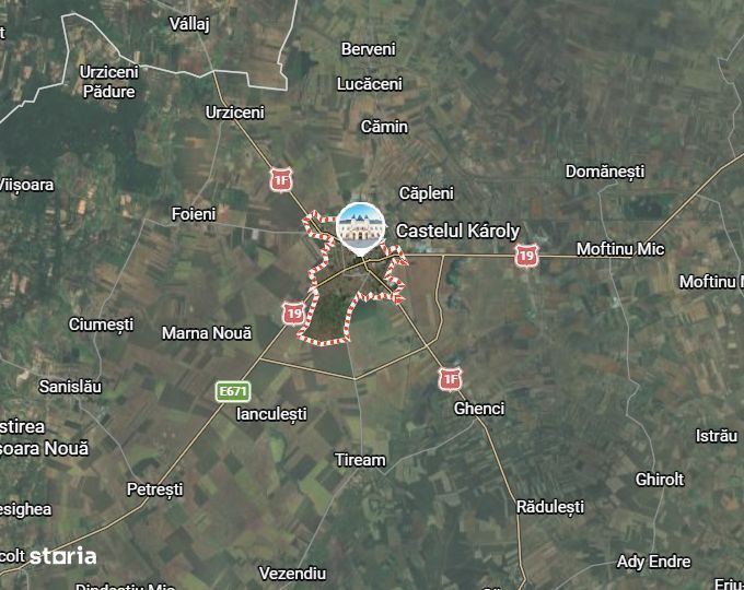 Cota de 1/2 teren intravilan Carei, Jud. Satu Mare, id R1995141