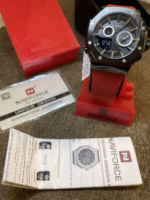 Naviforce RedBlack Оригинал