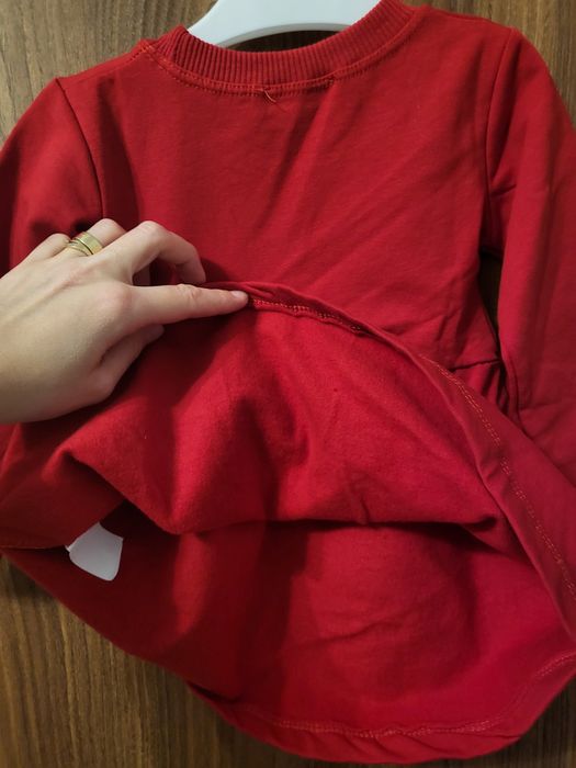 Детска коледна рокля, размер 74-80