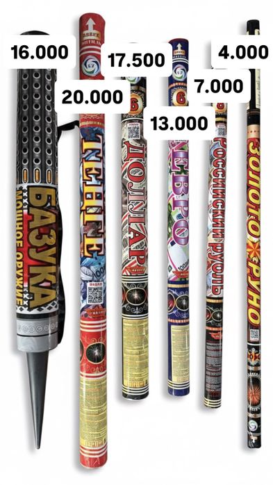 Салюты, фейерверки