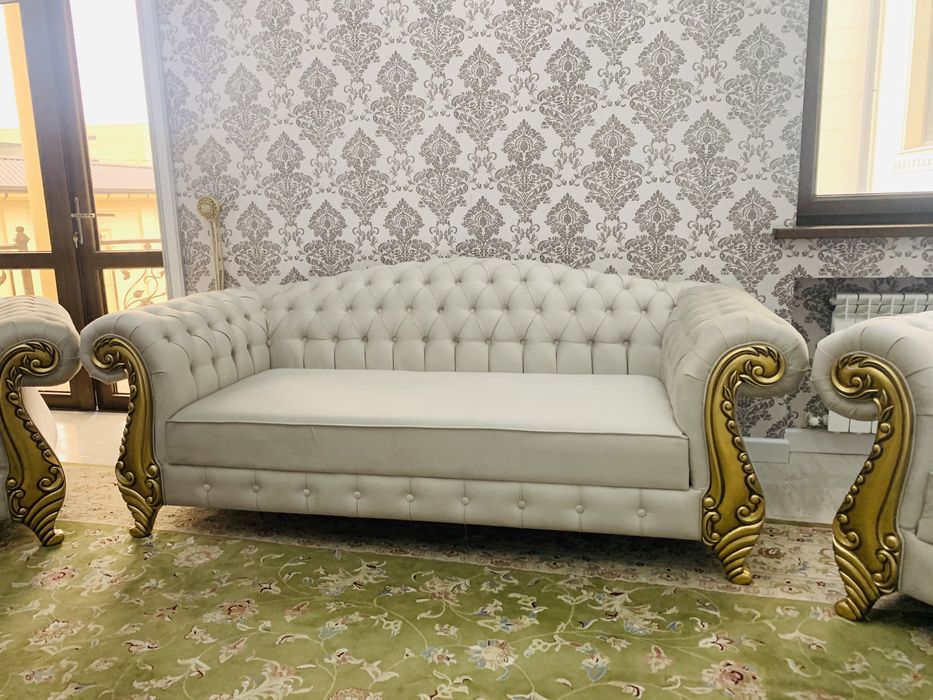 Комплект мягкой мебели. Неоклассика. Современная мягкая мебель