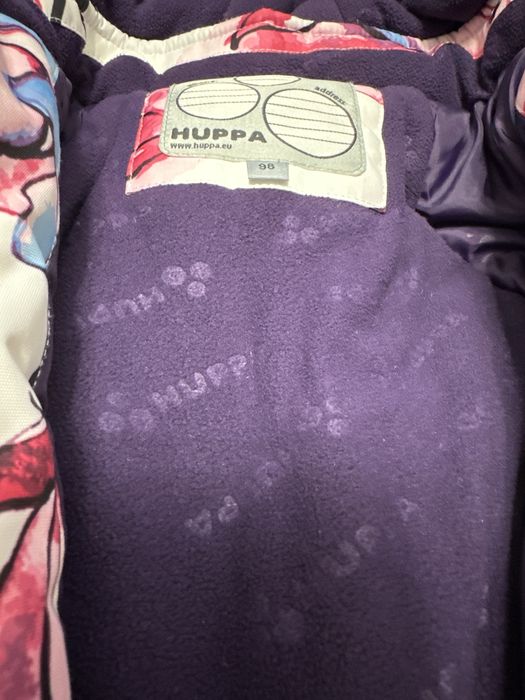 Комбинизон для девочки, зимний huppa