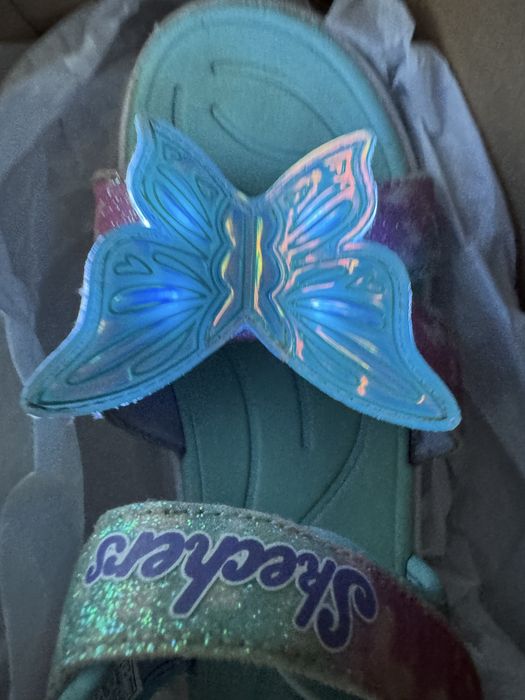 Светещи сандали Skechers