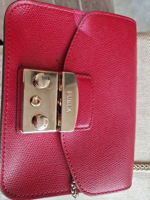 Чанта Furla червена