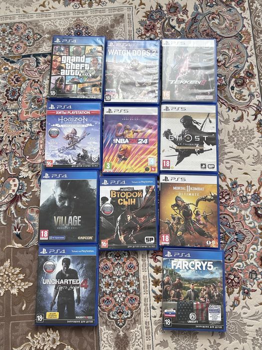 Продаю игры пс4,пс5