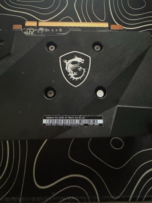 MSI AMD Radeon RX 6500 XT MECH 2X 4G OC
