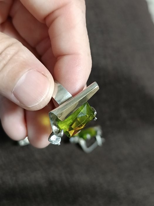 Серебряный гарнитур