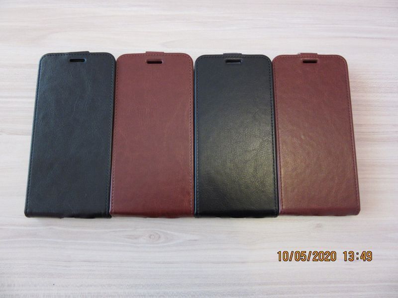 Huawei Mate 40 Pro / P40 Lite E / P30 / Y6p / Вертикален кожен калъф