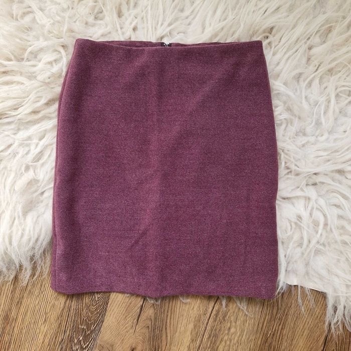 Fustă mov groasă, făcută pe comandă – mărime S
