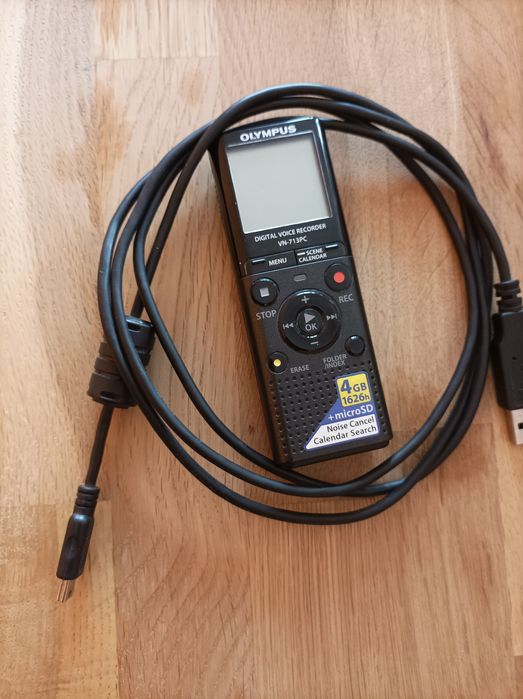 Цифров диктофон Olympus VN-713PC | 4GB + microSD слот